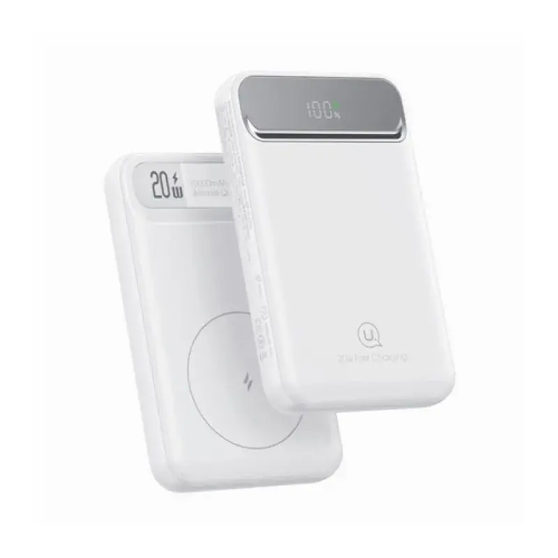 پاور بانک یوسمز مدل USAMS US-CD214 با ظرفیت 10000 میلی‌آمپر ساعت